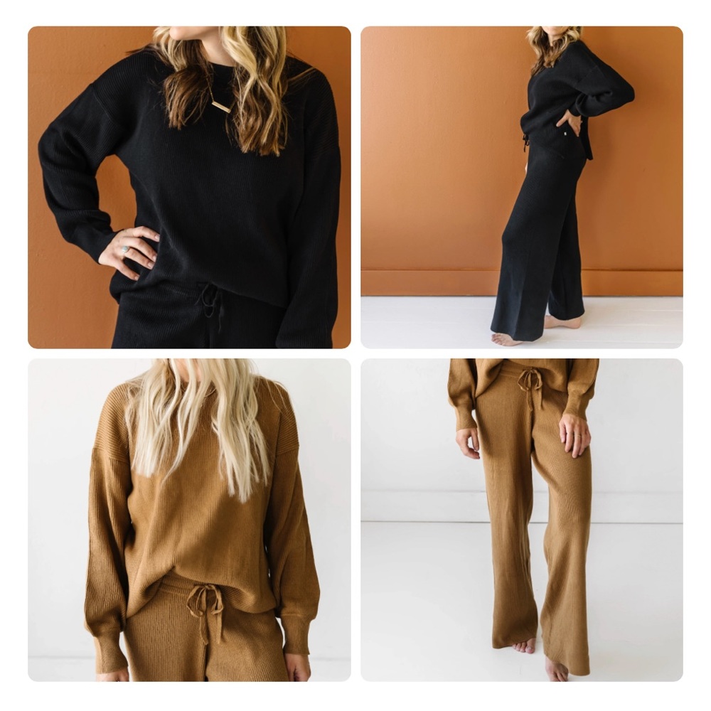 Brave little ones boutique Knit Sweater set Jumper set sz XL